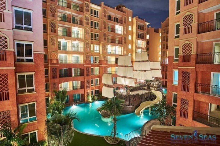 Seven Seas Jomtien Resort Pattaya - 1 Bedroom For Sale  - คอนโด - Jomtien Beach - 